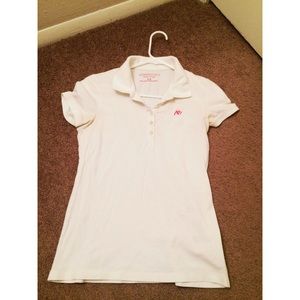 Aeropostale white polo